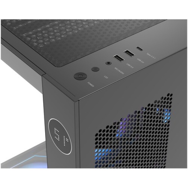 Корпус Ocypus Iota C70 ARGB [Iota-C70-BKD600XX-GL] черный