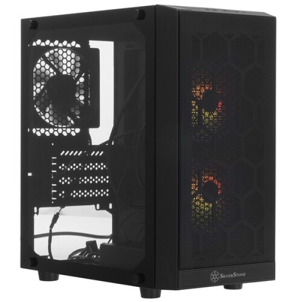 Корпус Silverstone Precision PS15 PRO [SST-PS15B-PRO] черный