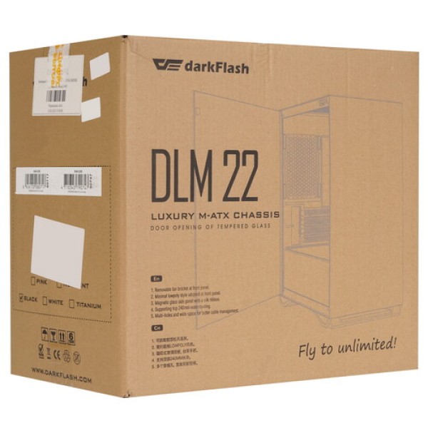 Корпус DarkFlash DLM22 [DLM22-BK] черный