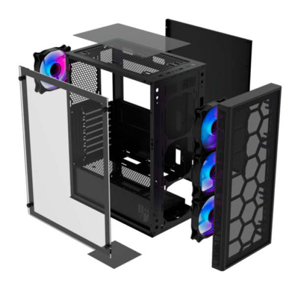 Корпус Iron Pride Predator V3 [УФ-00002573] черный