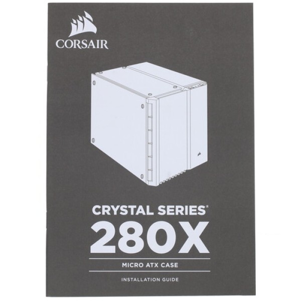 Корпус Corsair Crystal Series 280X RGB [CC-9011135-WW] черный