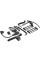 Корпус Geometric Future Model 2 The Ark [1AM2AKGA00100] серый