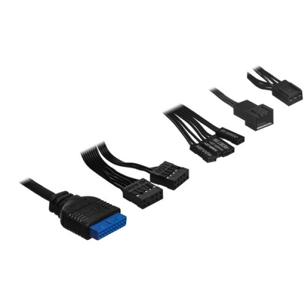 Корпус 1STPLAYER DK D7 [D7-BK-3F1] черный
