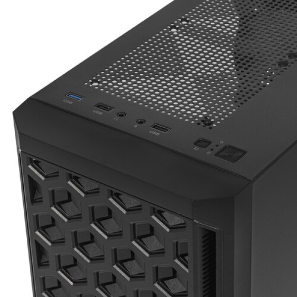 Корпус Powercase Mistral Micro T3B [CMIMTB-L3] черный