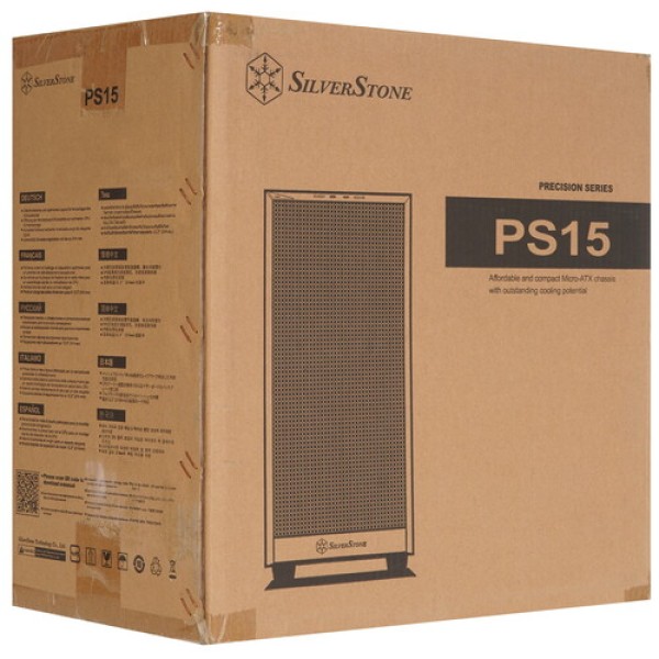 Корпус Silverstone Precision PS15 PRO [SST-PS15B-PRO] черный