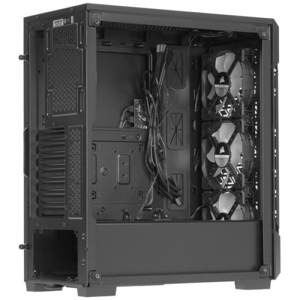 Корпус Corsair iCUE 220T RGB Airflow [CC-9011173-WW] черный