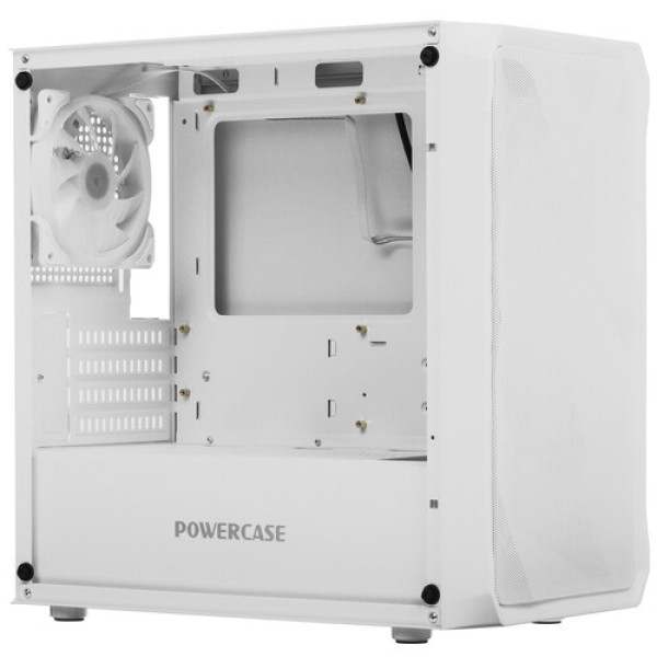 Корпус PowerCase Mistral Micro A3W ARGB [CMMAW-A3] белый