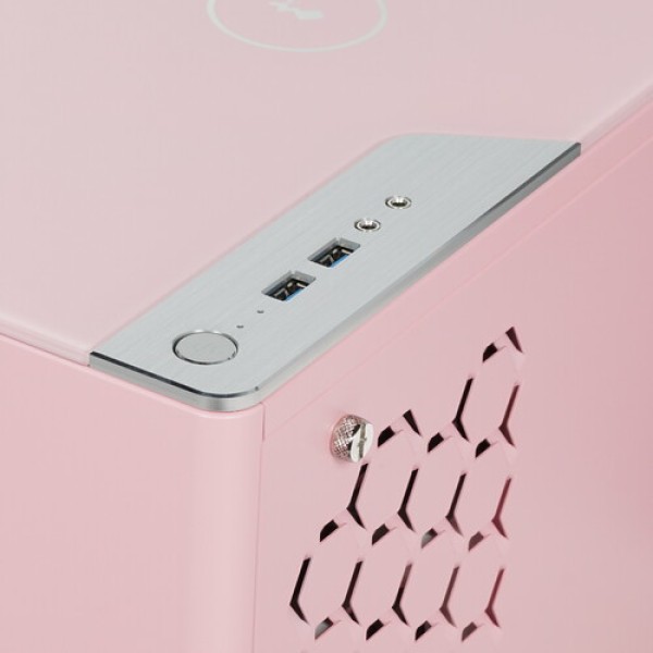 Корпус InWin A1 PLUS Pink Edition [IW-A1PLUS-PINK] розовый
