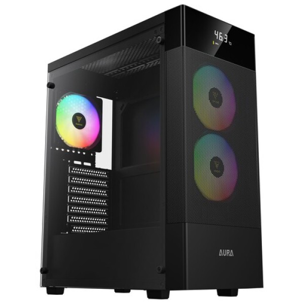 Корпус GAMDIAS AURA GC5 ELITE ARGB [16333-82C23-10800-G] черный