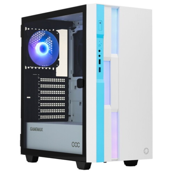 Корпус GameMax Brufen C3 WB [Brufen C3 WB] белый
