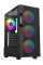 Корпус XASTRA A302 [A302-BK-FC120FRGB-4F-GL] черный