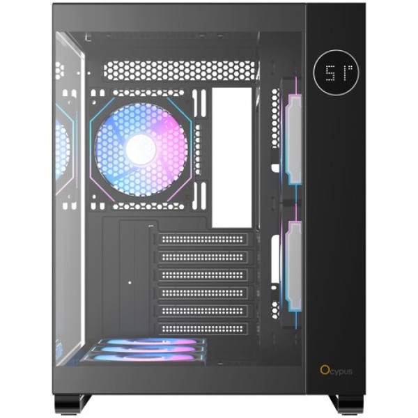 Корпус Ocypus Iota C70 ARGB [Iota-C70-BKD600XX-GL] черный