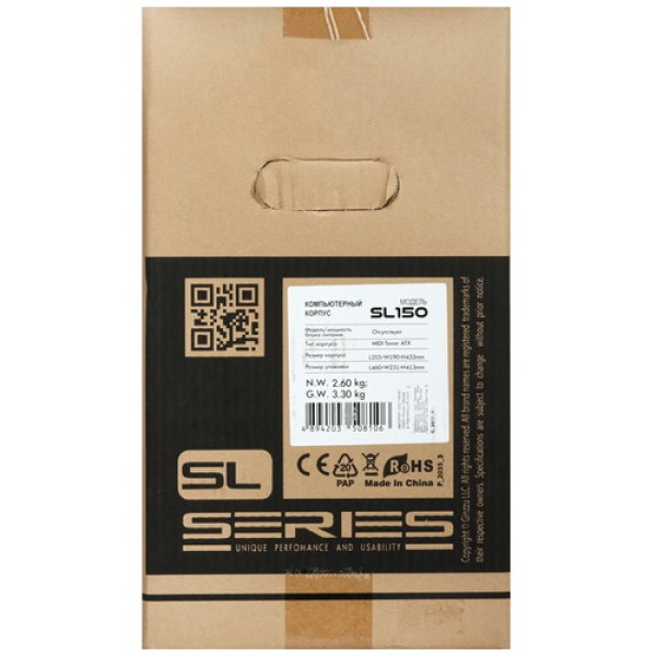Корпус GiNZZU SL150 черный