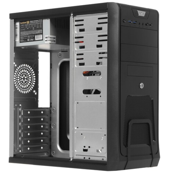Корпус ExeGate CP-603UB-CP450 [EX283217RUS] черный