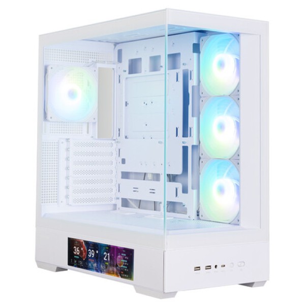 Корпус ZALMAN P40 DS [P40 DS White] белый