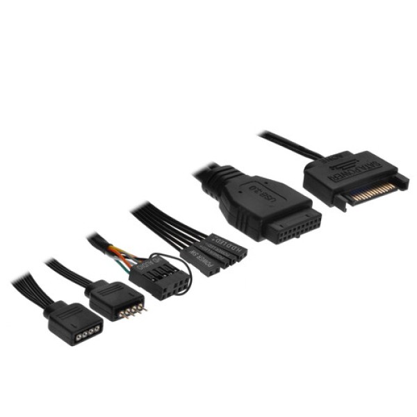 Корпус Thermaltake Versa J24 TG RGB [CA-1L7-00M1WN-01] черный