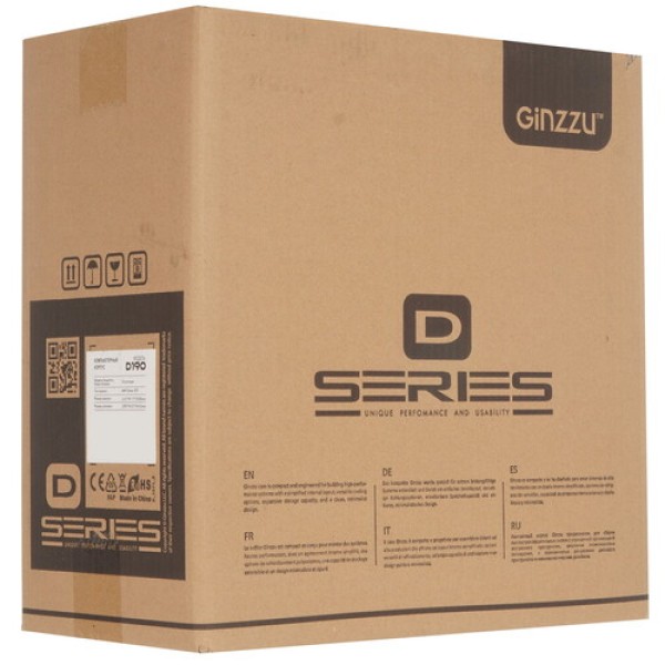 Корпус GiNZZU D190 черный
