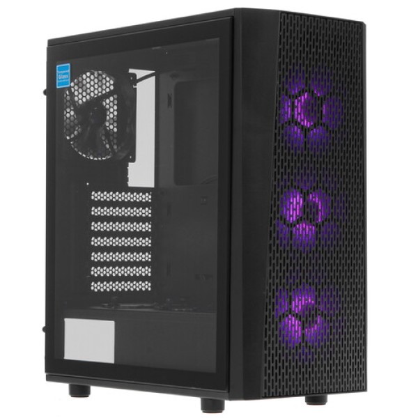 Корпус Thermaltake Versa J24 TG RGB [CA-1L7-00M1WN-01] черный