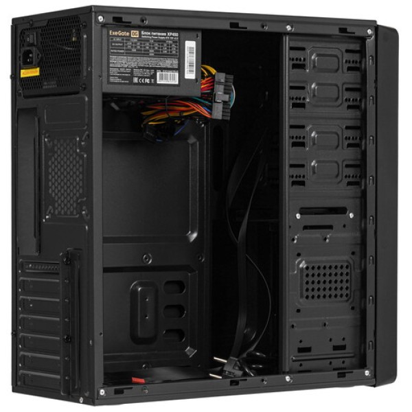 Корпус ExeGate XP-401-XP450 [EX283732RUS] черный