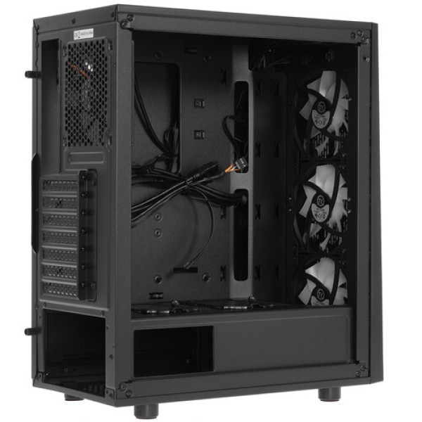 Корпус Thermaltake Versa J24 TG RGB [CA-1L7-00M1WN-01] черный