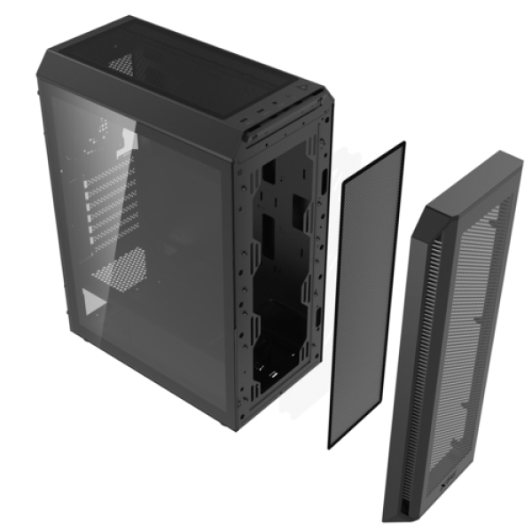 Корпус ADATA XPG VALOR AIR PLUS [VALORAIRPLUSMTA-BKCWW] черный
