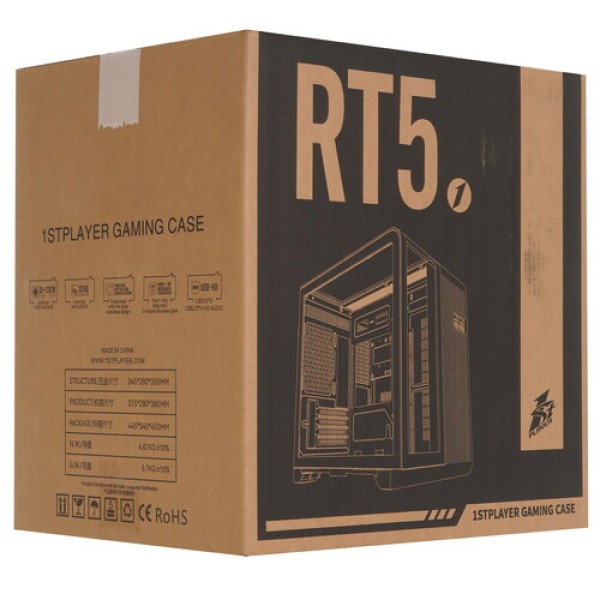 Корпус 1STPLAYER RT5 [RT5-WH] белый