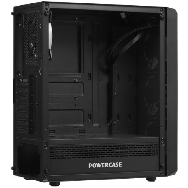 Корпус PowerCase Mistral Z4 Mesh RGB [CMIZB-R4] черный