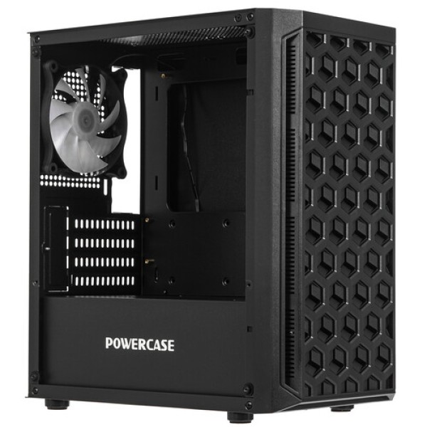 Корпус Powercase Mistral Micro T3B [CMIMTB-L3] черный