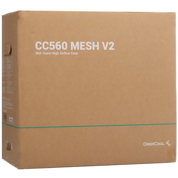 Корпус DEEPCOOL CC560 MESH V2 [R-CC560-BKAMA4-G-2] черный