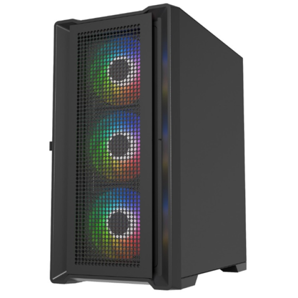 Корпус PowerCase Alisio Micro X4B V2 [CAMCXB-A4] черный