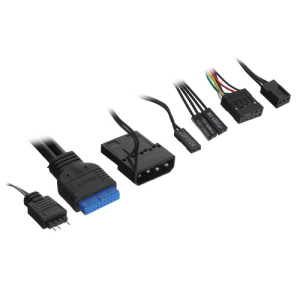 Корпус Silverstone Precision PS15 PRO [SST-PS15B-PRO] черный