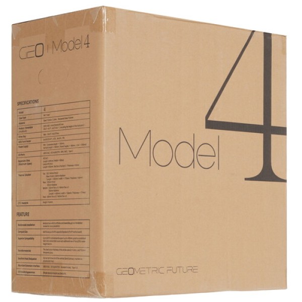 Корпус Geometric Future Model 4 King Arthur [1AM2AKBK00101] черный
