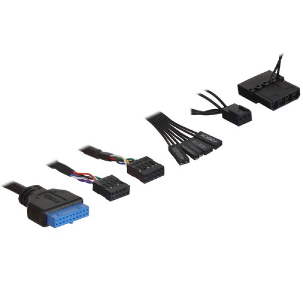 Корпус Powercase Mistral Micro T3B [CMIMTB-L3] черный