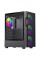 Корпус XASTRA A302 [A302-BK-FC120FRGB-4F-GL] черный