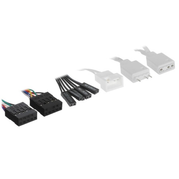 Корпус PowerCase Mistral Micro A3W ARGB [CMMAW-A3] белый