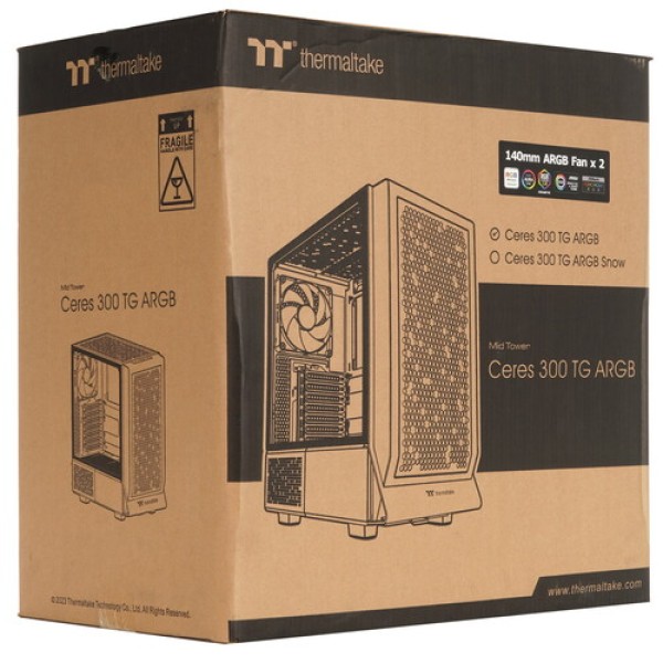 Корпус Thermaltake Ceres 300 [CA-1Y2-00M1WN-00] черный