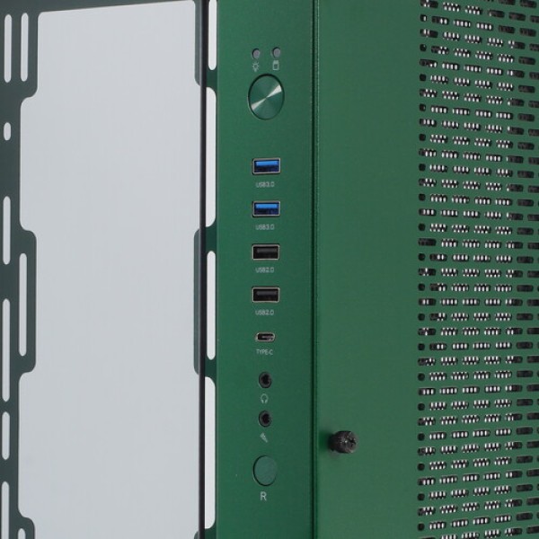 Корпус Thermaltake Core P6 TG Racing Green [CA-1V2-00MCWN-00] зеленый