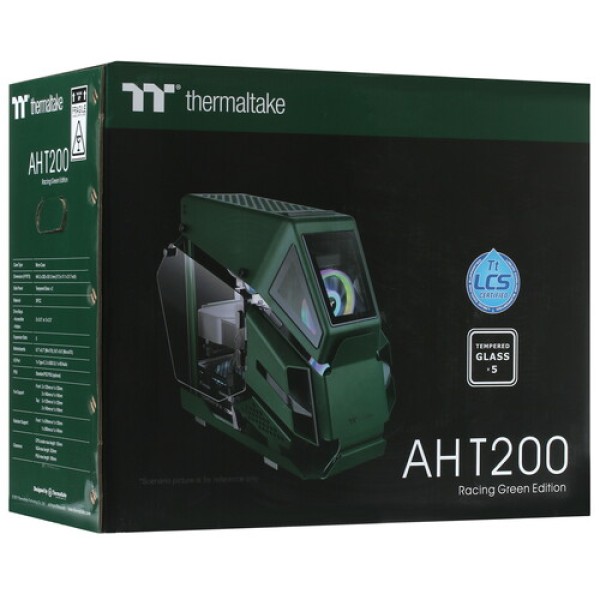 Корпус Thermaltake AH T200 Racing Green [CA-1R4-00SCWN-00] зеленый