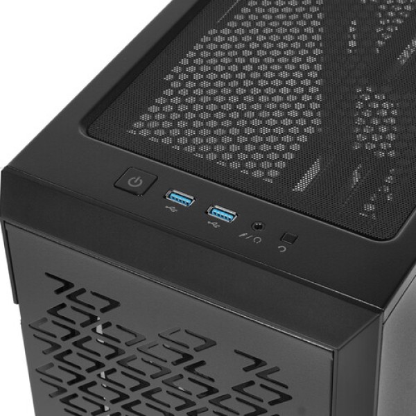 Корпус Corsair iCUE 220T RGB Airflow [CC-9011173-WW] черный