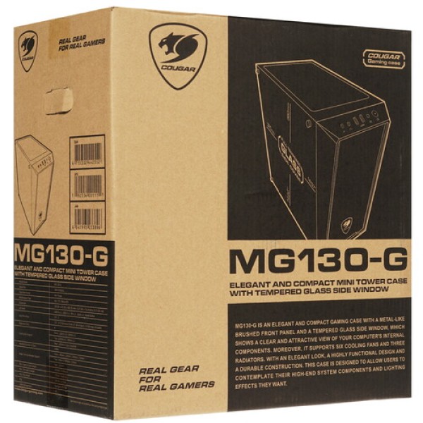 Корпус Cougar MG130-G [385TM10.0002] черный