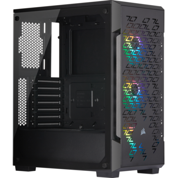 Корпус Corsair iCUE 220T RGB Airflow [CC-9011173-WW] черный