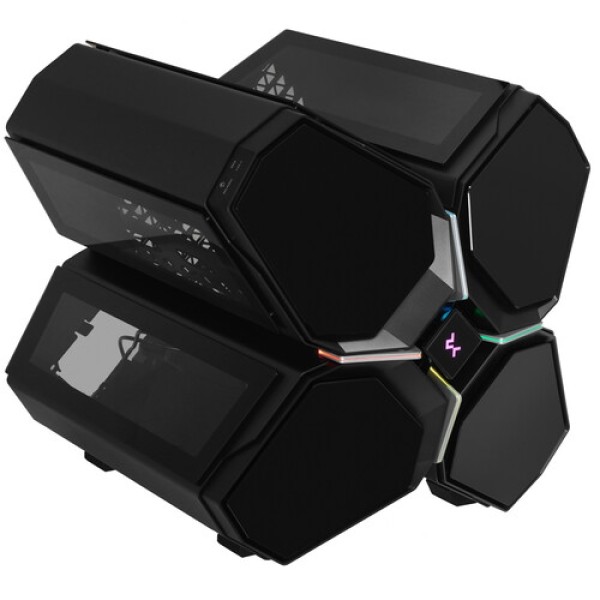 Корпус DEEPCOOL QUADSTELLAR INFINITY [R-QUADSTELLAR-G-1] черный