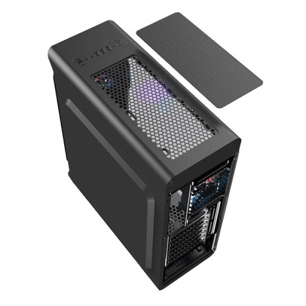 Корпус GameMax StarLight FRGB BK [StarLightFRGBBK] черный
