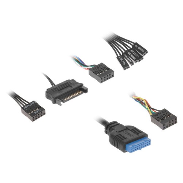 Корпус AeroCool Cylon WG белый