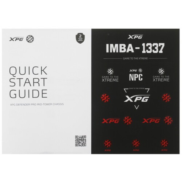 Корпус ADATA XPG DEFENDER PRO [DEFENDER PRO-BKCWW] черный