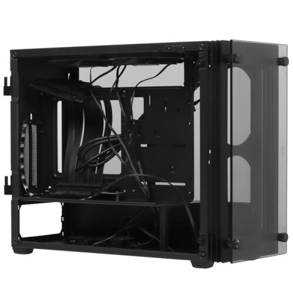 Корпус GameMax Stratos ITX [StarLightFRGBBK] черный