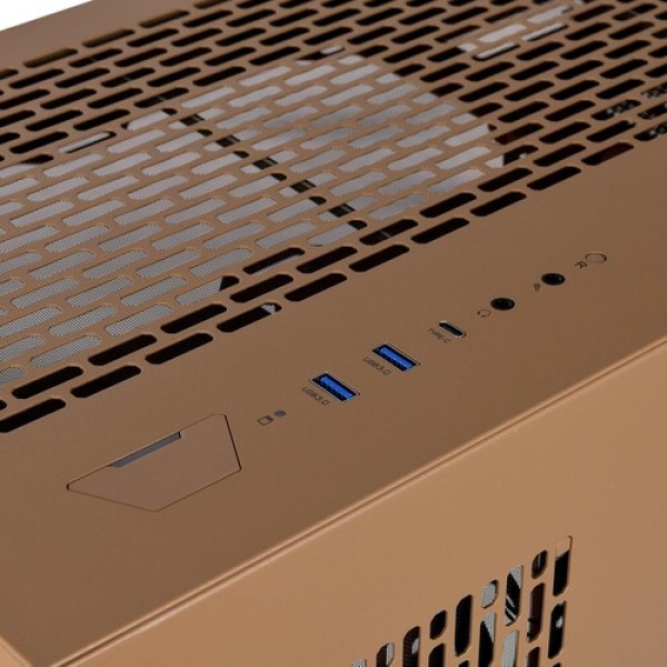 Корпус Thermaltake CTE E550 TG Gravel Sand [CA-1Z8-00MGWN-00] коричневый