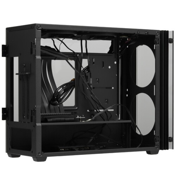 Корпус GameMax Stratos ITX [StarLightFRGBBK] черный