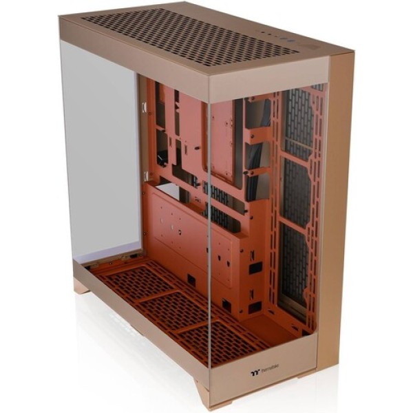 Корпус Thermaltake CTE E550 TG Gravel Sand [CA-1Z8-00MGWN-00] коричневый