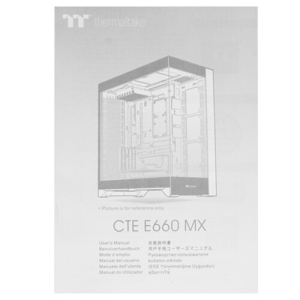Корпус Thermaltake CTE E660 MX Hydrangea Blue [CA-1Y3-00MFWN-01] голубой